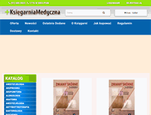 Tablet Screenshot of ksiegarniamedyczna.com